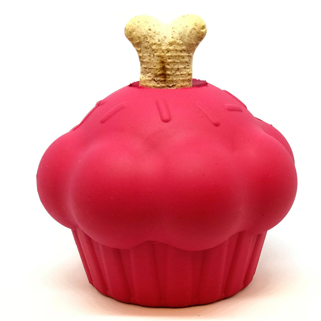 MKB Cupcake - Chew Toy - Treat Dispenser - Pink